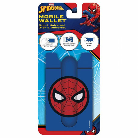 Spider-Man Classic Face Symbol 3-in-1 Mobile Wallet